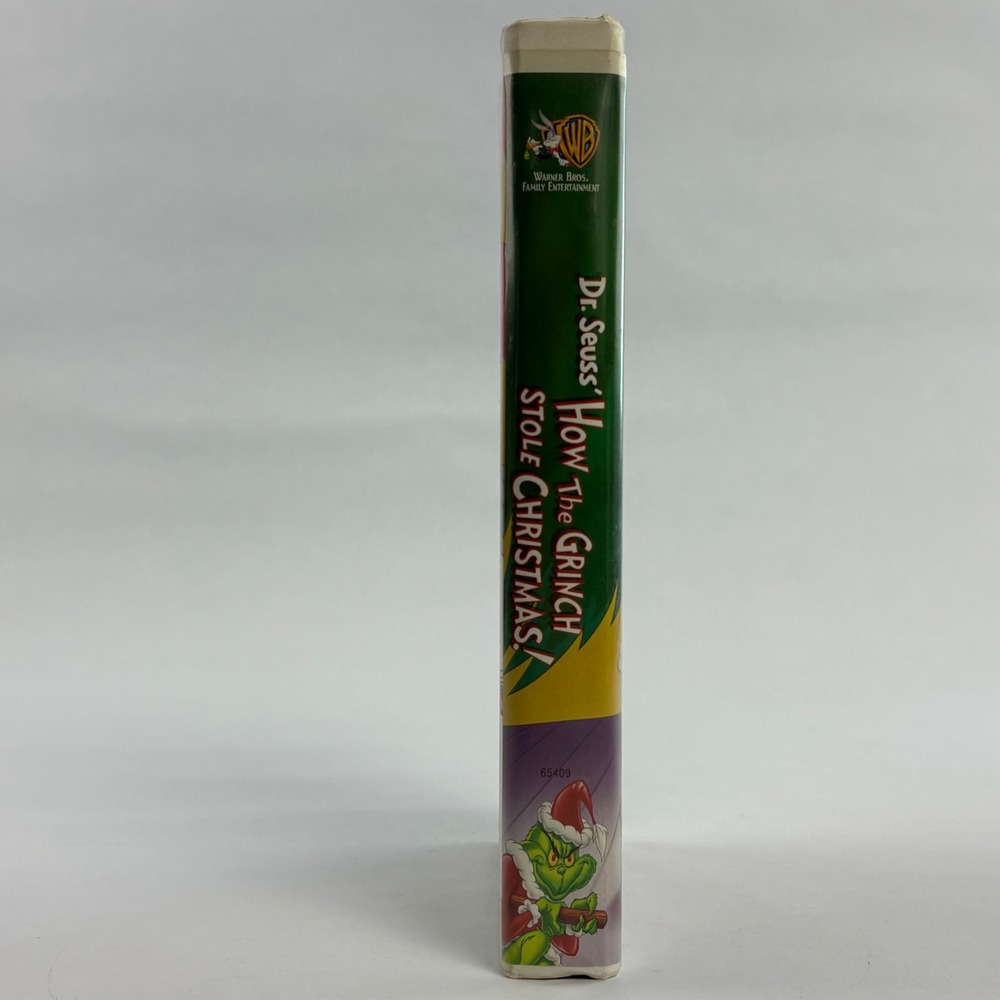 Dr Seuss How the Grinch Stole Christmas VHS Horton Hears a Who 2000 Warner Bros - Picture 3 of 9